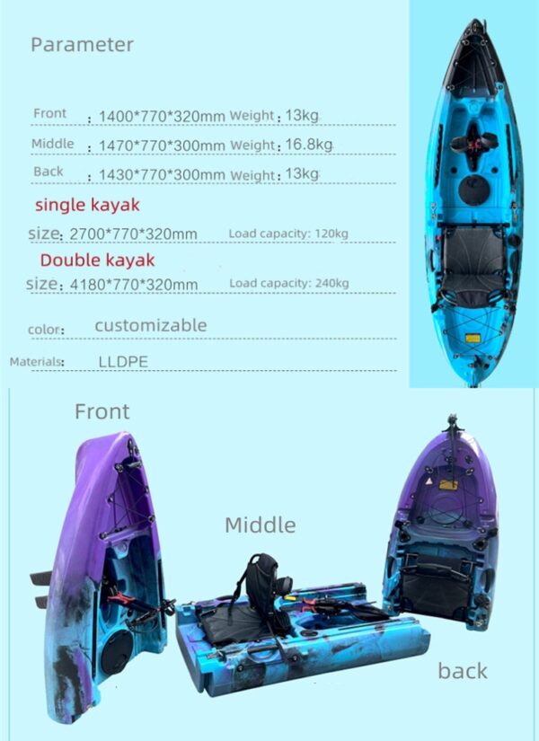 A2-   The Modular Fin Drive Kayak Fishing Kayak - 图片 3