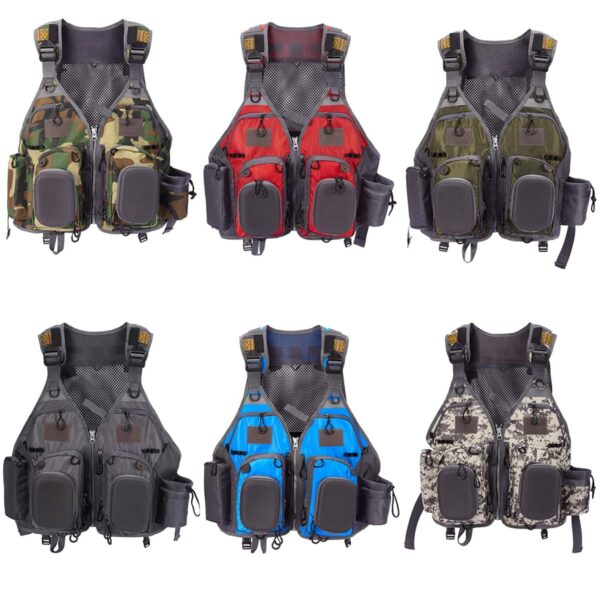 C4-   Multi-Purpose Fishing Vest - 图片 3