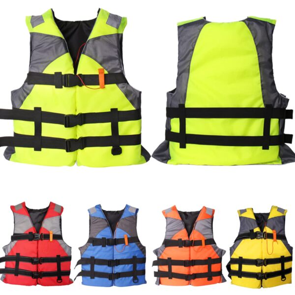 C4-   Adult Kids Life Jacket - 图片 3