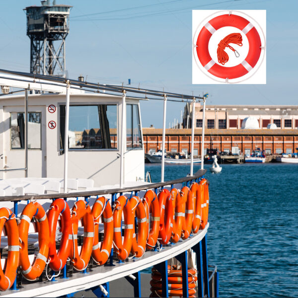 C5-  Life Buoy Life Saving Rope - 图片 2