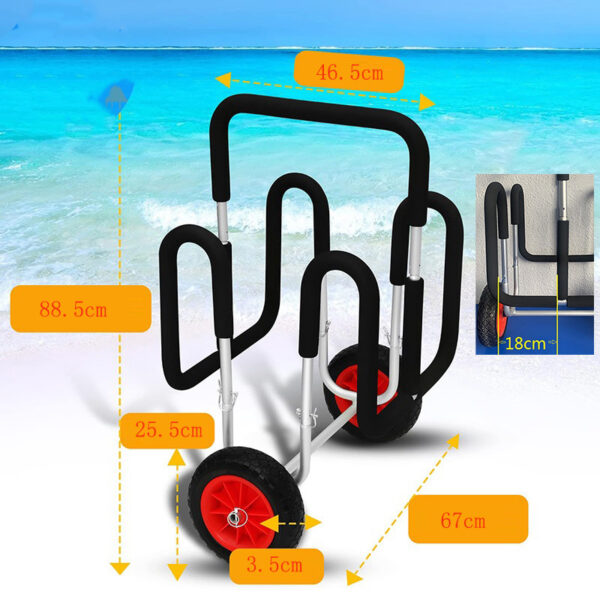 C3-   Kayak/Canoe Transport Cart - 图片 3