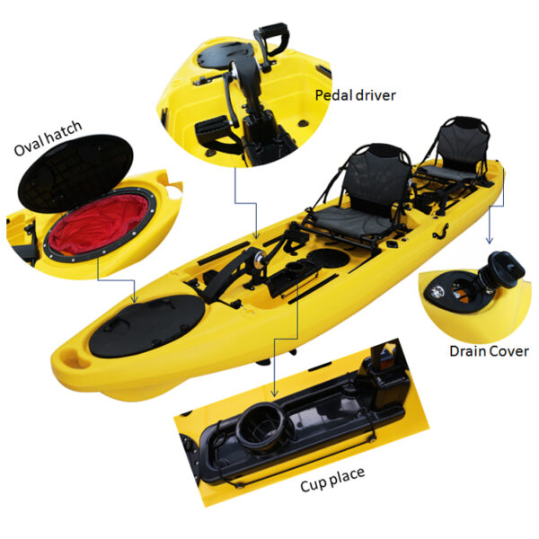 A3-  Professional Fishing Kayak - 图片 3