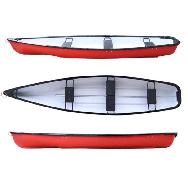 A5-  Family Fishing Boats Plastic Canoe - 图片 5